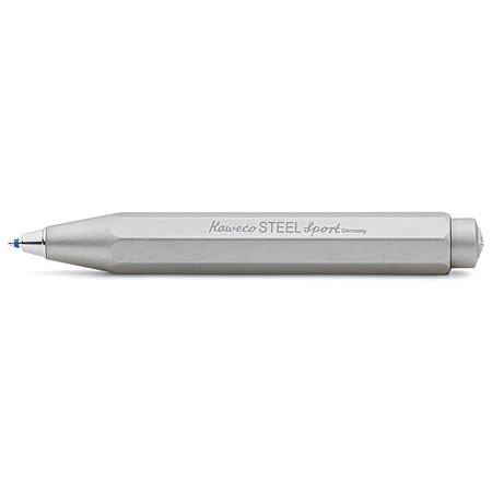 Kaweco Steel Sport - stylo-bille rechargeable