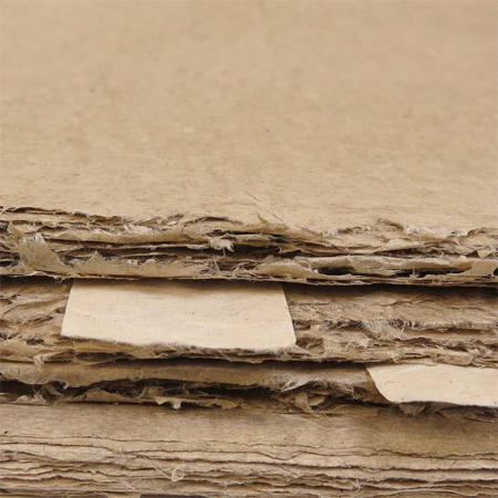 Khadi Papers Bhutanese - Resho dark natural - vel 90g/m² 60x80cm - middelfijn korrel