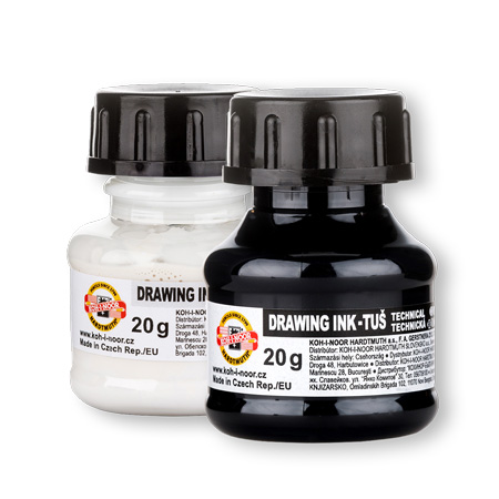 Koh-I-Noor Technical Drawing Ink - encre de chine - flacon 20g