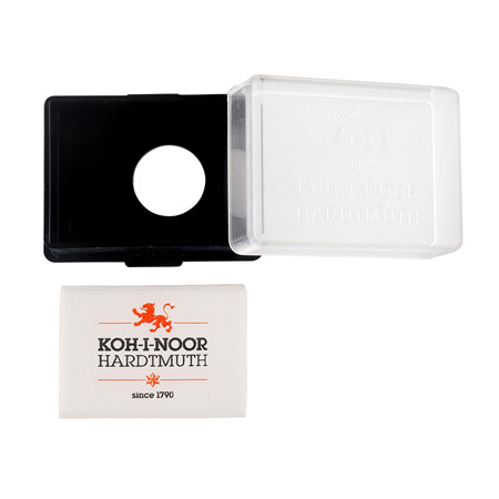 Koh-I-Noor Gomme mie de pain 6424 + étui en plastique transparent - extra-soft