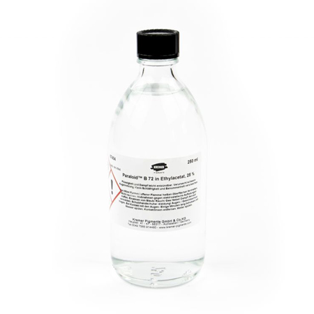 Kremer Paraloid™ B72 - ethyl acetate 25% - protect uv - 250ml
