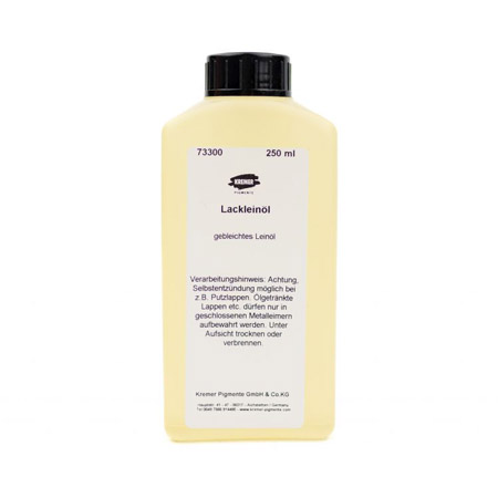 Kremer Linseed oil - refined - for varnish
