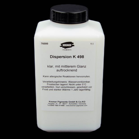 Kremer Dispersion K498 (Plextol) - dispersion acrylique - transparent