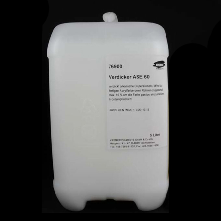 Kremer Thickener ASE 60 - thickens the consistency of alkaline dispersions - 1l