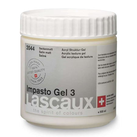 Lascaux Impasto Gel 3 - médium gel - satiné