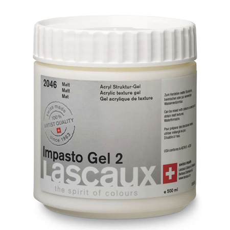 Lascaux Impasto Gel 2 - médium gel - mat