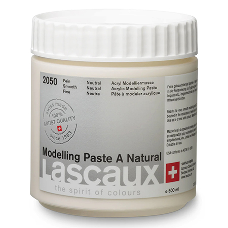 Lascaux Modelling Paste A - médium d'empâtement - lisse