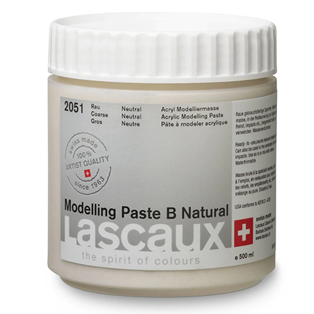Lascaux Modelling Paste B - opake pasta - ruw