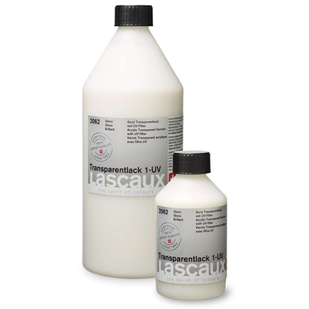 Lascaux Transparentlack 1-UV - vernis transparent - avec protection UV - brillant