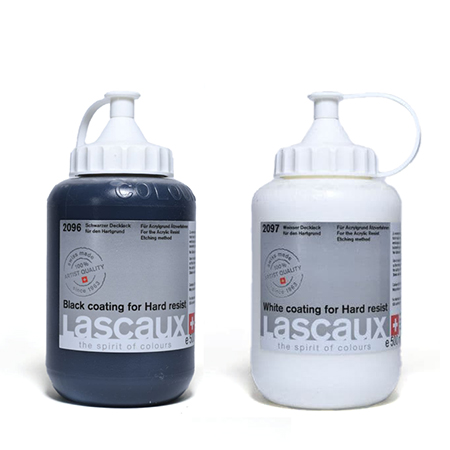 Lascaux Coating for Hard resist - laque pour vernis dur - flacon 500ml