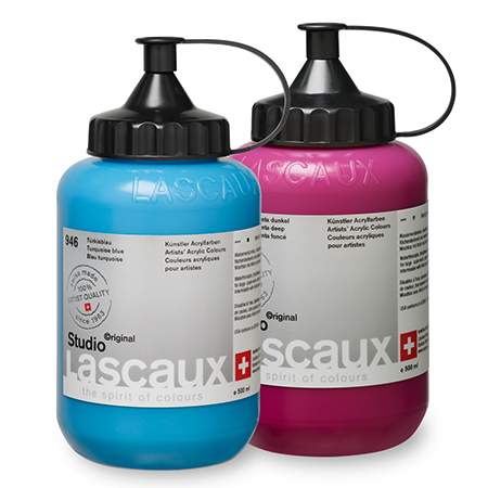 Lascaux Studio Original - extra-fijne acrylverf - flacon 500ml