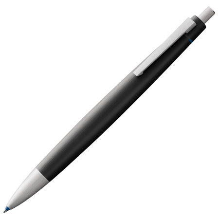 Lamy 2000 - 4 colours ballpoint pen (black/blue/red/green) - black brushed