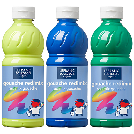 Lefranc Bourgeois Redimix - gouache liquide - flacon 500ml