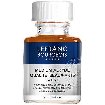 Lefranc & Bourgeois Alkyd medium - satin gloss - 75ml bottle
