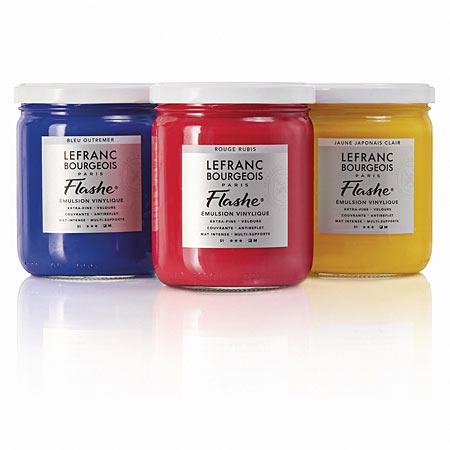 Lefranc Bourgeois Flashe - artist's vinylic paint - 400ml jar
