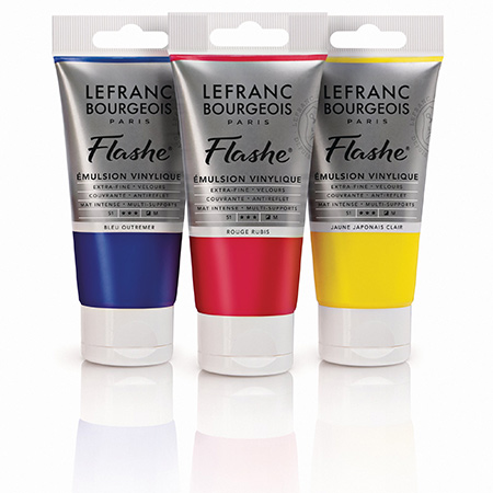 Lefranc Bourgeois Flashe - peinture vinylique extra-fine - tube 80ml