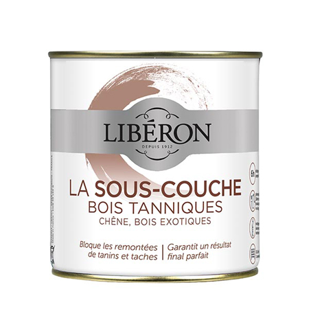 Liberon Under-Coat for tannic woods - 500ml can - white