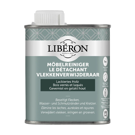 Liberon Stain remover for varnished and lacquered wood - 125ml can