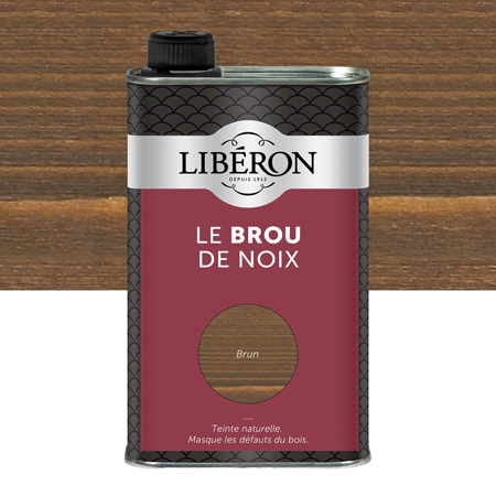 Liberon Notenbeits - bidon 500ml - bruin