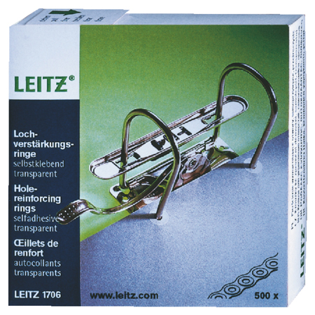 Leitz Box of hole reinforcement rings