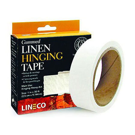 Lineco Linen tape - gummed - acid-free