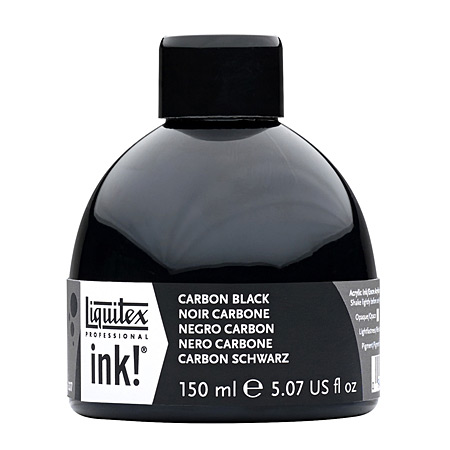 Liquitex Professional Ink! - encre acrylique - flacon 150ml - noir de carbone