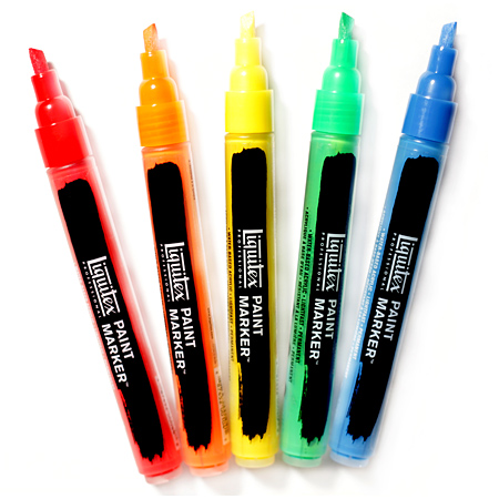 Liquitex Professional Paint Marker - extra-fijne acrylverf - marker met schuine punt (2/4mm)