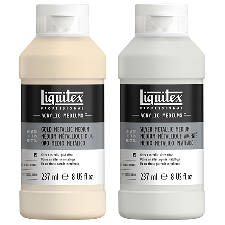 Liquitex Professional - metallic medium - 237ml bottle