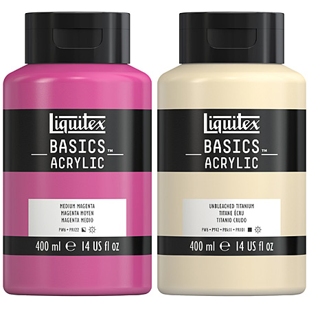 Liquitex Basics Acrylic - acrylique fine - pot 400ml