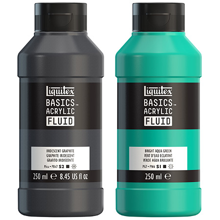 Liquitex Basics Acrylic Fluid - fine acrylic paint - 250ml jar