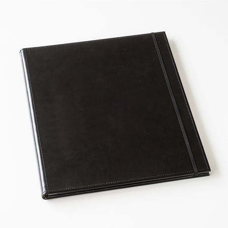 Leuchtturm1917 Porte partitions - simili cuir - 26.5x33.5cm - noir