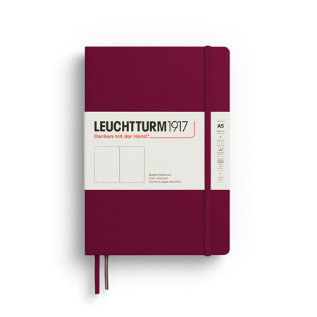 Leuchtturm1917 Classic Medium - carnet d'écriture - couverture rigide - 251 pages - 14.5x21cm (A5)