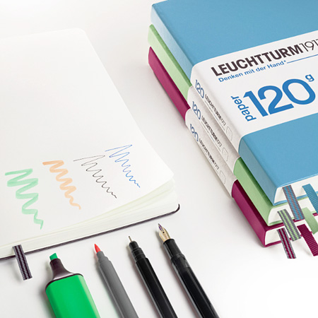 Leuchtturm1917 Edition 120G - carnet d'écriture - couverture rigide - 203 pages - 14.8x21cm (A5)