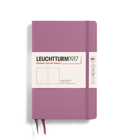 Leuchtturm1917 Classic Paperback - carnet d'écriture - couverture rigide - 219 pages - 12.5x19cm (B6+)