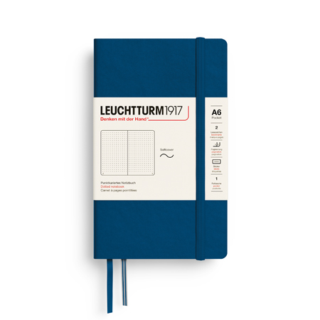 Leuchtturm1917 Classic Pocket - carnet d'écriture - couverture souple - 123 pages - 9x15cm (A6)