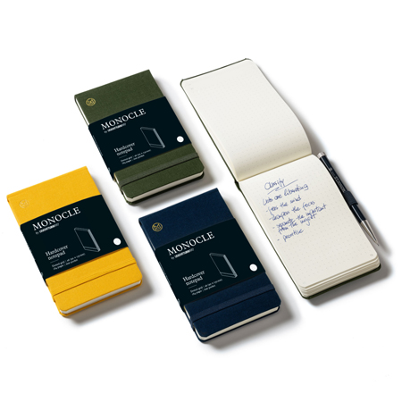 Leuchtturm1917 Monocle - bloc-notes - couverture rigide - 184 pages 9x15cm (A6) - dots