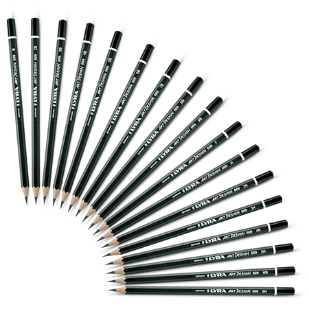 Lyra Rembrandt Art Design - graphite pencil