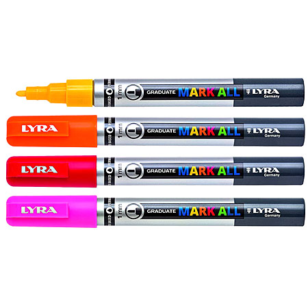Lyra Graduate Mark All - paint marker - fine bullet tip (1mm)