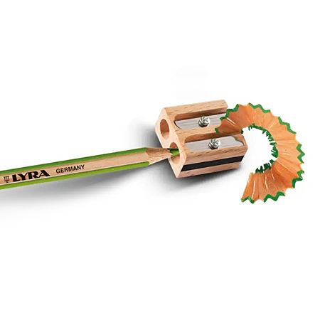 Lyra Graduate - double wooden sharpener - 6.8 & 8mm diameter