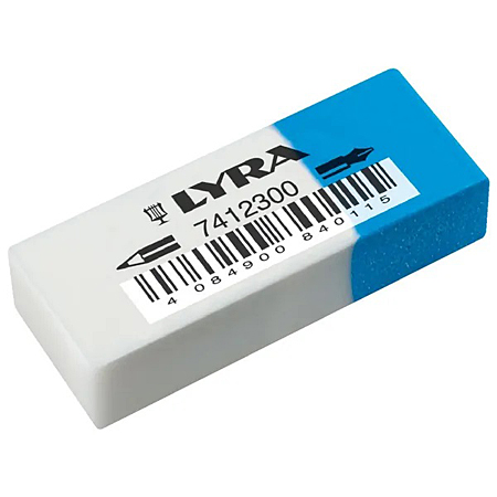 Lyra Combination - eraser for pencil & ink - 5x1.9x1.2mm