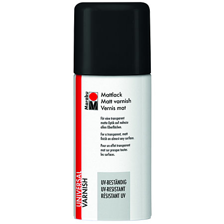 Marabu Matt universal varnish - with UVLS - 150ml spray can