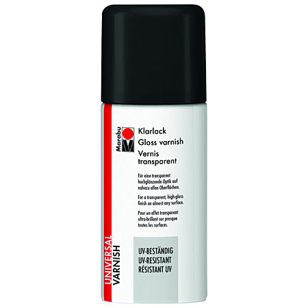 Marabu Gloss universal varnish - with UVLS - 150ml spray can