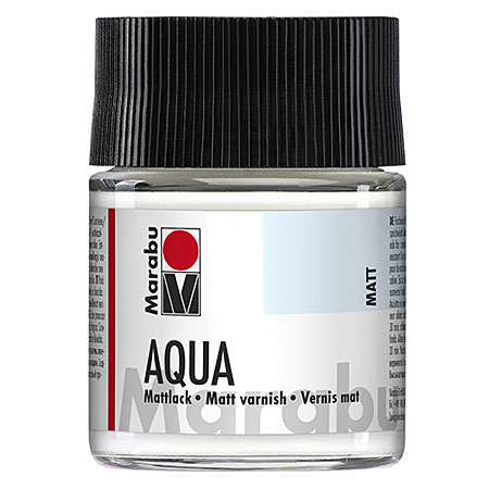 Marabu Aqua - matte varnish - water-based - 50ml bottle