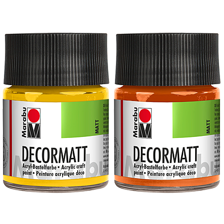 Marabu Decormatt - matte decorative paint - 50ml bottle