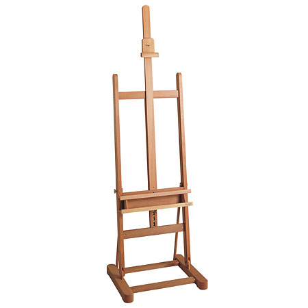 Mabef Studio easel - oiled beech wood - adjustable angle - canvas up to 115cm