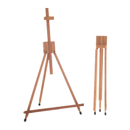 Mabef Tripod table easel - oiled beech wood - adjustable angle - canvas up to 68cm