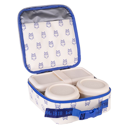 Milan 460 - sac isotherme avec 3 boîtes - capacité 3.9l - 20x11x27cm