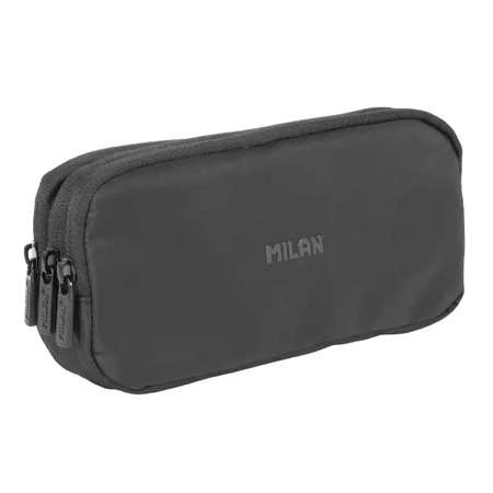 Milan Shadow - polyester pennenzak - 3 vakken - 22x11x6.5cm