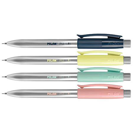 Milan PL1 Silver - propelling pencil - 0.5mm - assorted colours