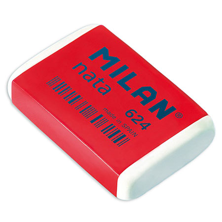 Milan Nata 624 - plastic eraser - 11x8x3,1cm